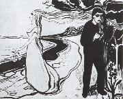 Edvard Munch Separate oil painting reproduction